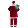 Санта -дерево орнамент снеговик игрушечный хлопок серой